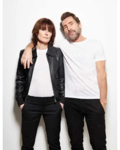 Tee-shirt Linetlautre Blanc Manches Courtes En Lin - Fabriqué En France