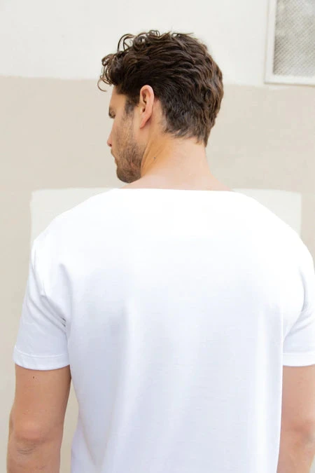 T Shirt Lyocell Mixte CAMDEN - En Plusieurs Coloris - En Lyocell Et Coton Bio 5 T Shirt Lyocell Mixte CAMDEN - En Plusieurs Coloris - En Lyocell Et Coton Bio - Image 3