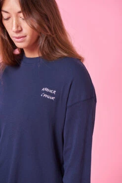 T Shirt Manches Longues SEL POIVRE - Femme - Fabriqué Au Portugal