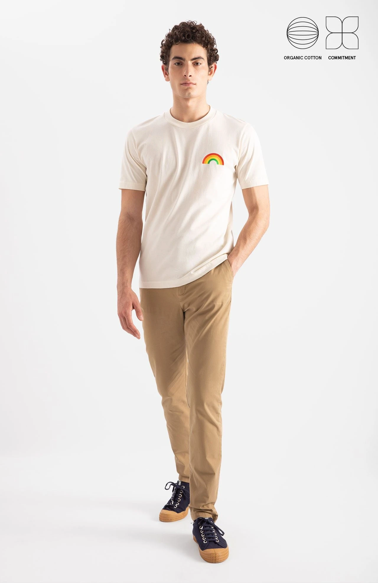 T Shirt Coton Bio RAINBOW - Fabriqué Au Portugal - En Plusieurs Couleurs 3 T Shirt Coton Bio RAINBOW - Fabriqué Au Portugal - En Plusieurs Couleurs