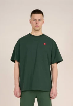 T-shirt Recyclé Homme REBORN ASPEN - En Plusieurs Coloris - En Coton Bio Et Polyester Recyclés -Clothing Discounts Store t shirt recycle reborn aspen kaki