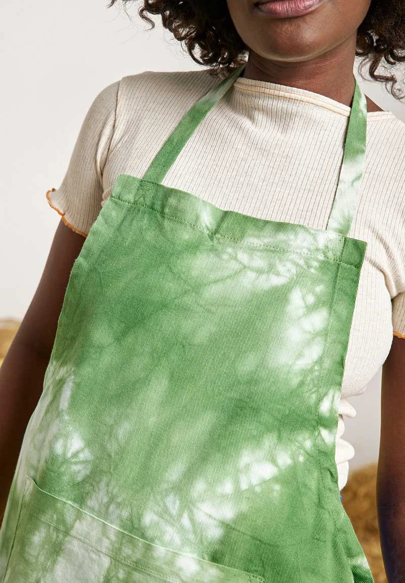 Tablier De Cuisine Femme BRANCHES - En Couleur Denim - En Lyocell 5 Tablier De Cuisine Femme BRANCHES - En Couleur Denim - En Lyocell - Image 3