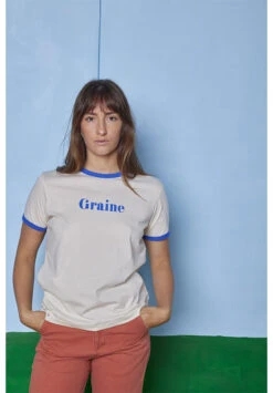 Tee-shirt Femme Coton Bio ONDE - En Plusieurs Coloris