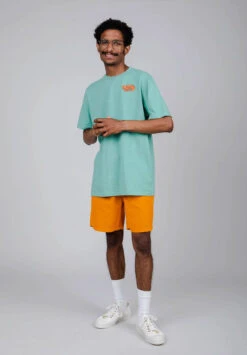 Brava Fabrics T Shirt GAMBAS - En Coton Biologique - Fabriqué Au Portugal -Clothing Discounts Store tee shirt homme1