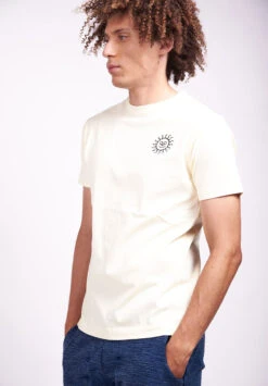 Tee-shirt Coton Bio SUN - En Coton Bio - En Jaune