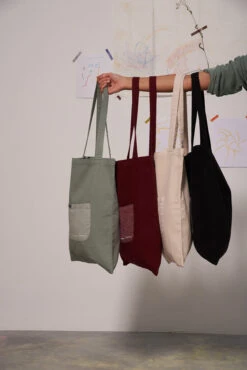 Tote Bag épais DOUCEUR - En Plusieurs Coloris - En Coton Bio GOTS