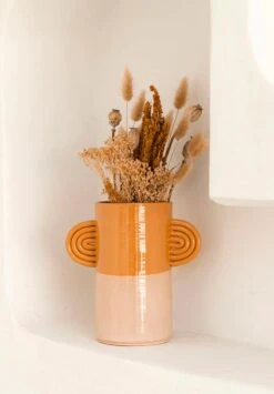 Vase Anse En Céramique AMBRE
