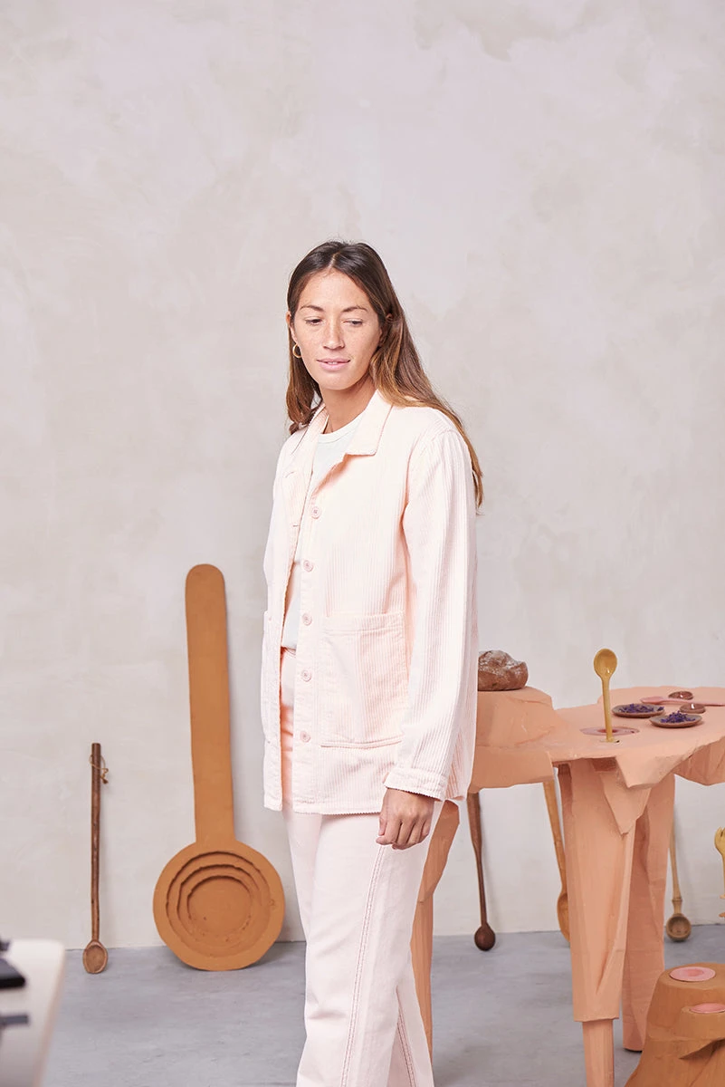 Veste Boutonnée Femme TOSTA MISTA - En Coton Bio - En Plusieurs Coloris 4 Veste Boutonnée Femme TOSTA MISTA - En Coton Bio - En Plusieurs Coloris - Image 2