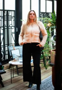 Veste En Laine CHANELY - Couleur Beige