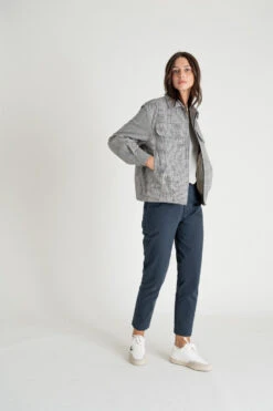 Veste Coupe Bombers KINSALE Mixte -Carreaux Vintage - En Coton Bio 13 Veste Coupe Bombers KINSALE Mixte -Carreaux Vintage - En Coton Bio -Clothing Discounts Store veste kinsale check AH21 Noyoco decotefemme