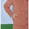 Veste Velour NATURE - En Coton Biologique 2 Veste Velour NATURE - En Coton Biologique -Clothing Discounts Store veste velour femme terracotta1