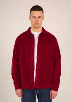 Veste En Velours Côtelé Homme 8 WALES - En Plusieurs Coloris - En Coton Biologique -Clothing Discounts Store veste velours cotele homme bordeaux2